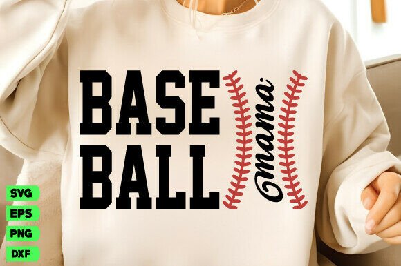 Baseball Mama SVG & Mom PNG – Perfect Graphic Design Assets for Handmade Creations