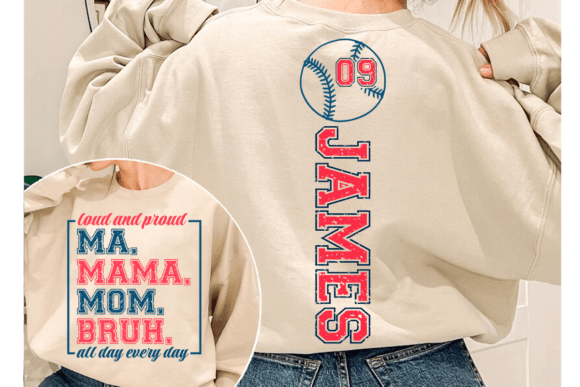 Custom Baseball Mom Bruh SVG: A Versatile Graphic Design Asset for Mother’s Day Content