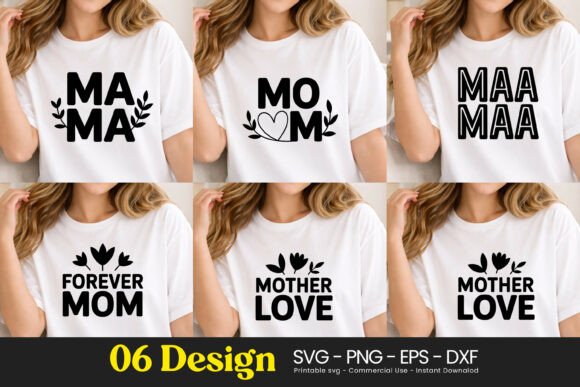 Forever Mother Love Mom Quotes SVG PNG – A Versatile Graphic for Local Branding