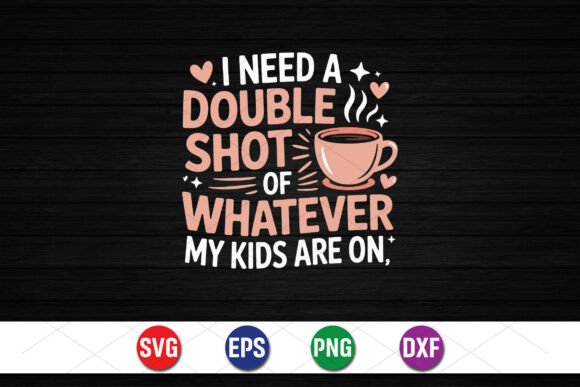 Funny Mom Coffee SVG Design: A Graphic Asset That Adds Personality to T-Shirt Designs