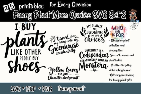 Funny Plant Mom Quotes SVG Set 2 Review: Real-World Embroidery Use