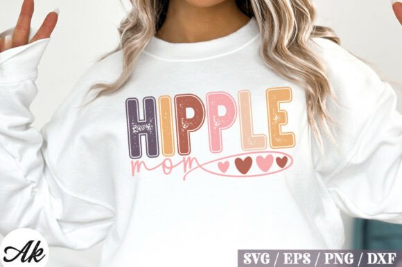 Hipple Mom Retro SVG Design Review: A Timeless Embroidery Asset