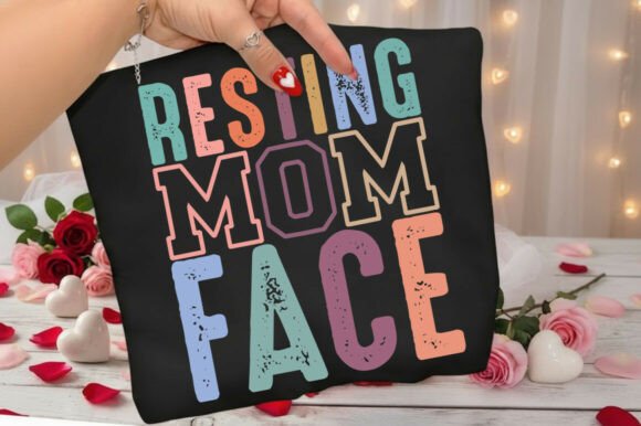 Resting Mom Face SVG PNG for T-Shirt Designs: A Practical Graphic Review