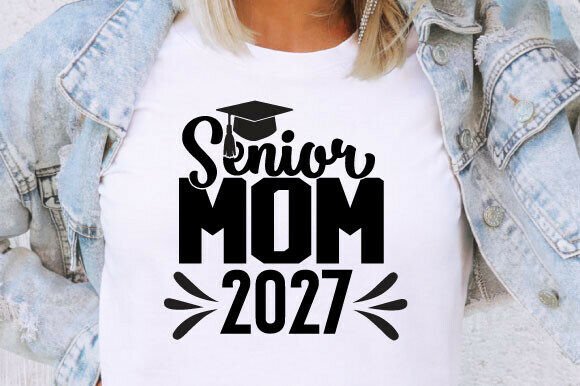 Senior Mom 2027 SVG: A Graphic Design Asset for Modern Bloggers